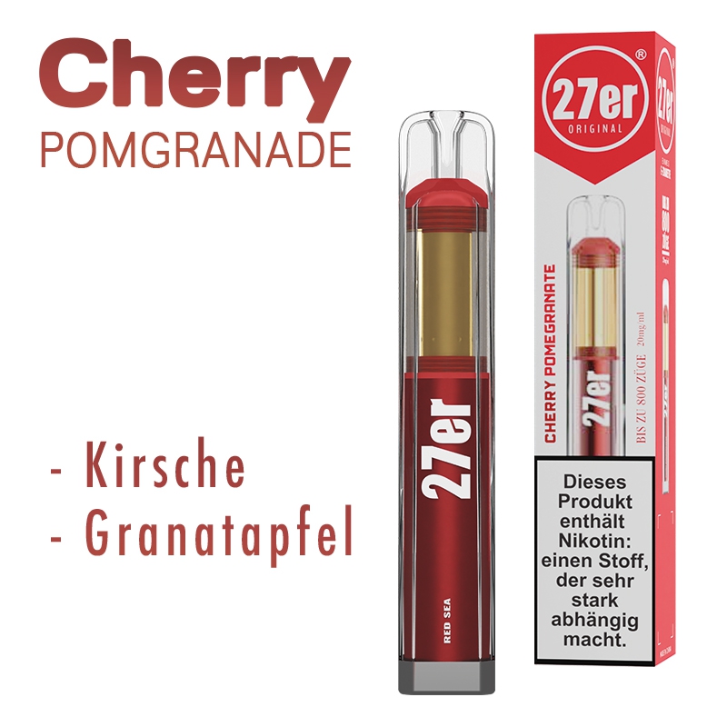 27er VAPE - Cherry Pomegranate